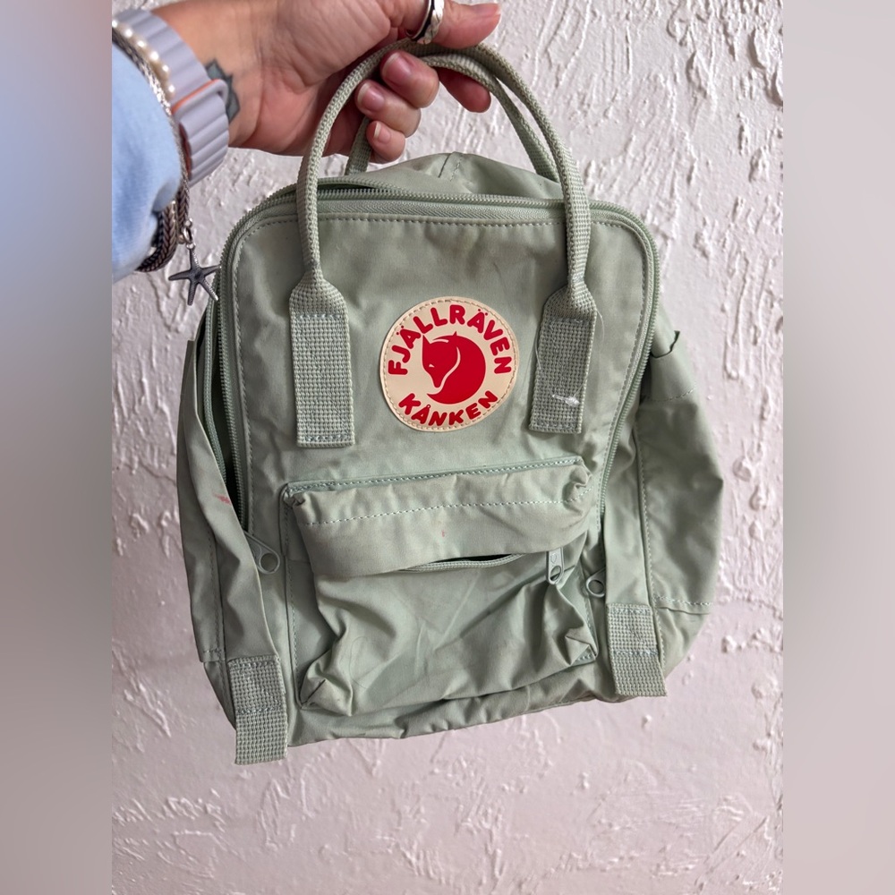 Fjallraven Green Backpack